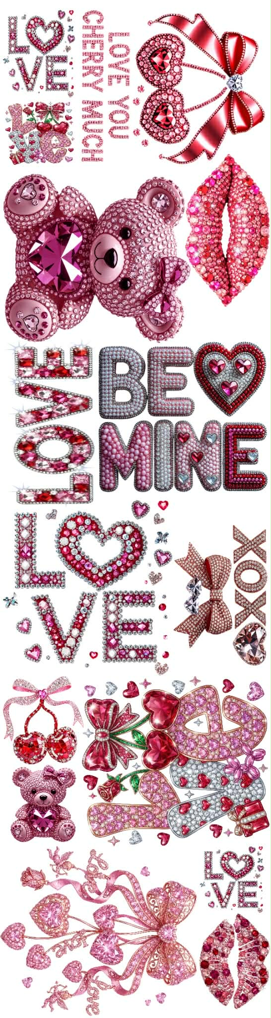 Valentine Gang Sheets