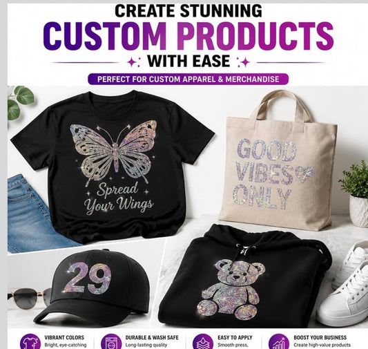 Glitter UV GangSheets